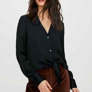 Wilfred Tie-Up Blouse